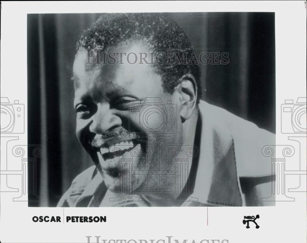 Press Photo Oscar Peterson, pianist - sra11971- Historic Images