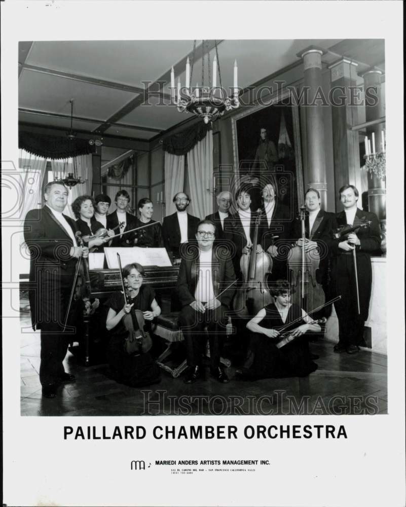 Press Photo Paillard Chamber Orchestra - sra12634- Historic Images