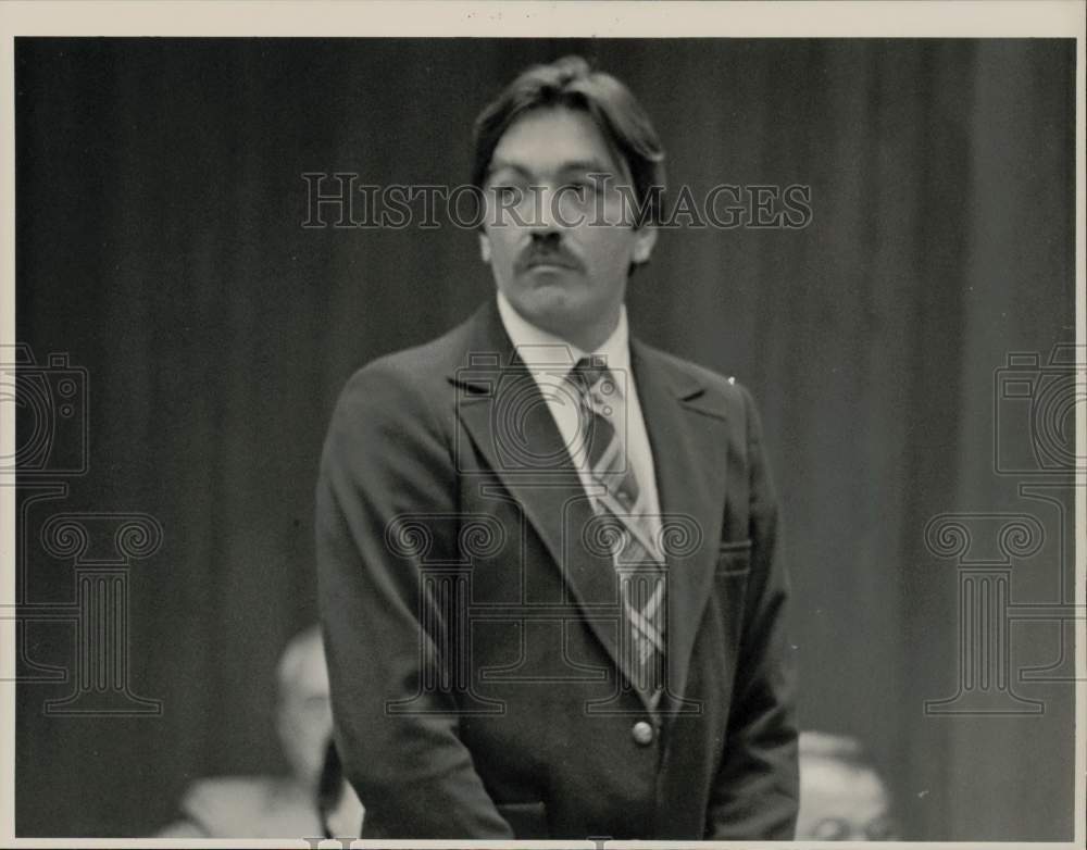 1987 Press Photo Sebastian J. Potito Jr., Massachusetts - sra20778- Historic Images