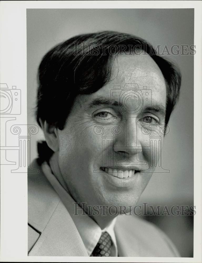 1990 Press Photo Reverend Stephen Melius of the Hope United Methodist Church- Historic Images