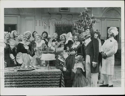 1977 Press Photo John Davidson & Guests, "The John Davidson Christmas Special"- Historic Images