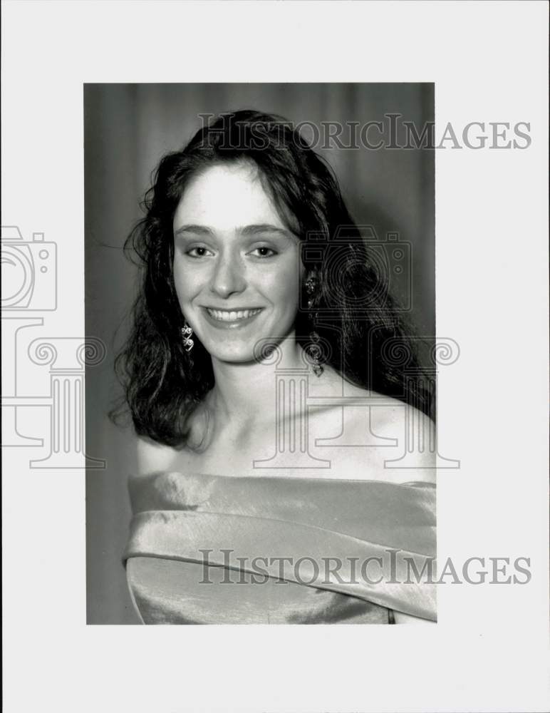 1991 Press Photo Ruth Martin, Contestant, Miss East Longmeadow Pageant- Historic Images