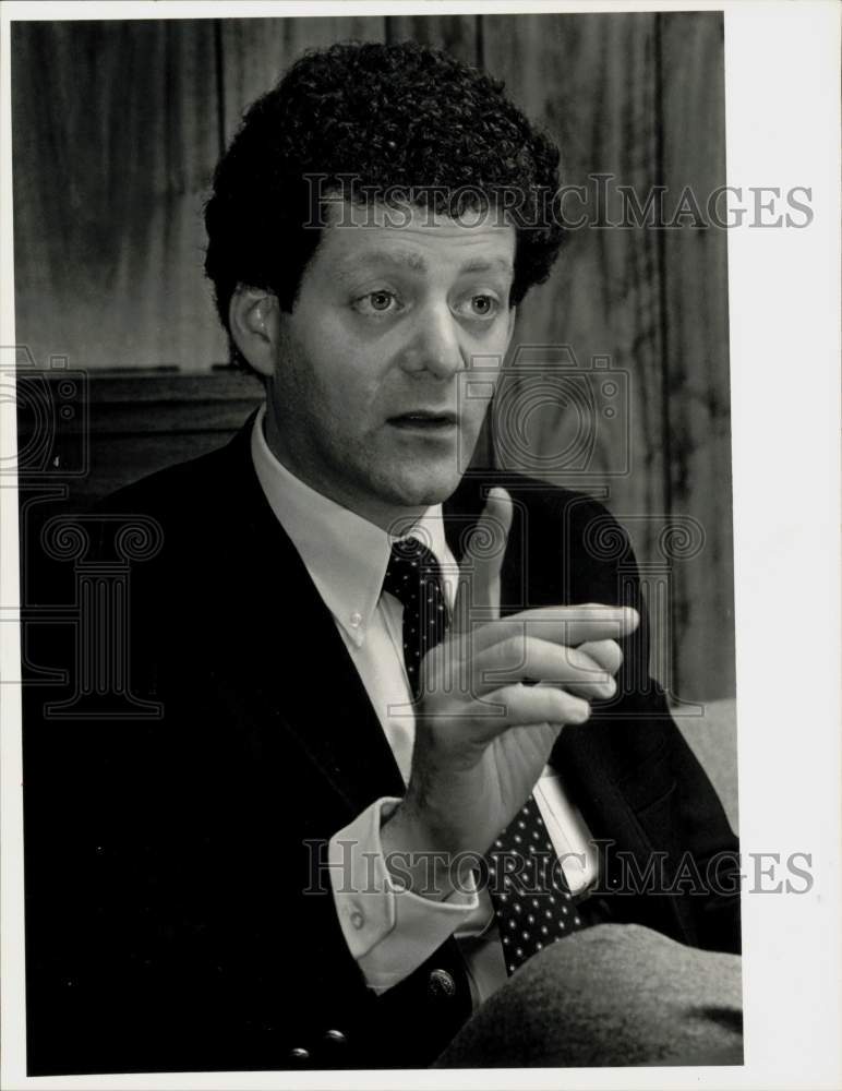 1986 Press Photo Dr. David Alan Meyerson, Physician - sra32752- Historic Images