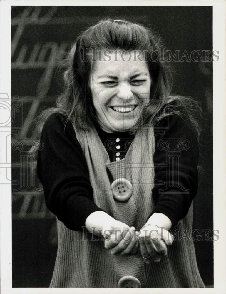 1989 Press Photo Linda Marchisio at A. Ward Spaulding Elementary School- Historic Images