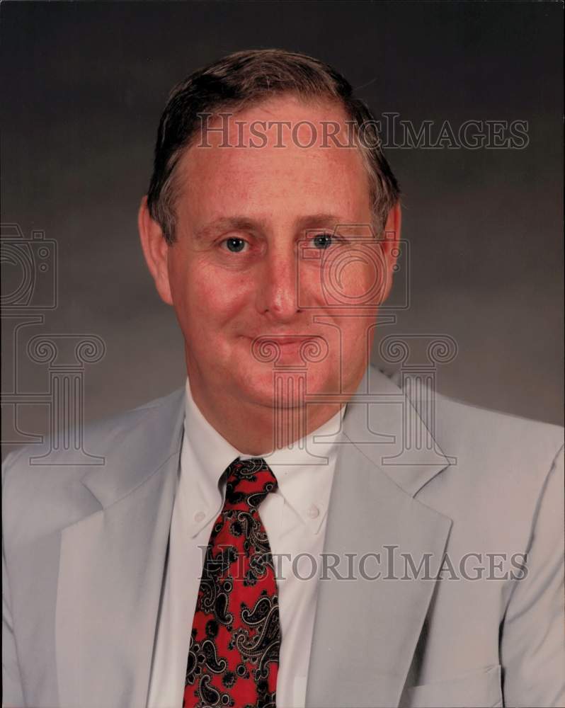 1994 Press Photo George Leary, Holyoke Gas and Electric Department, MA- Historic Images