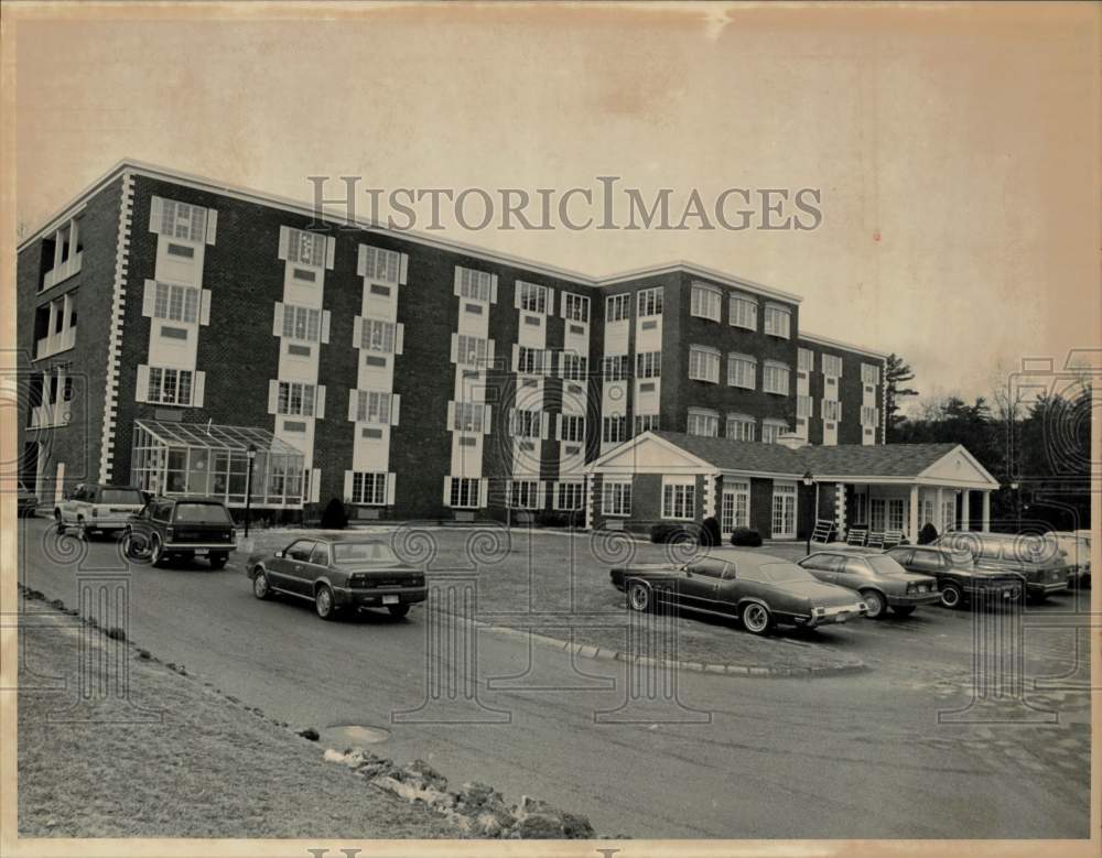 1989 Press Photo Buckley Nursing Home on Laurel Street, Greenfield, MA- Historic Images