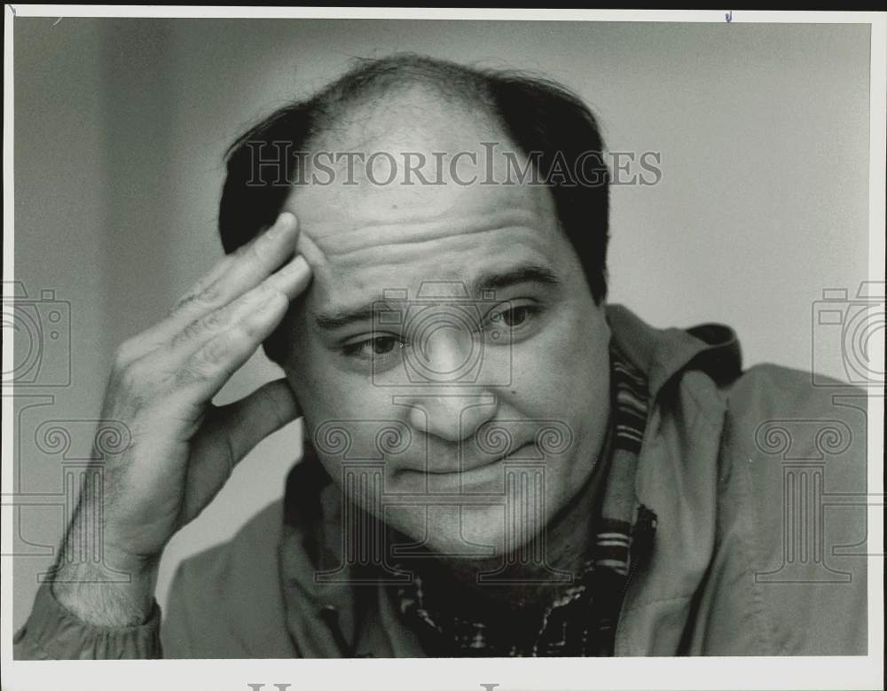 1991 Press Photo Friends of the Holyoke Range President John Gottsche, MA- Historic Images