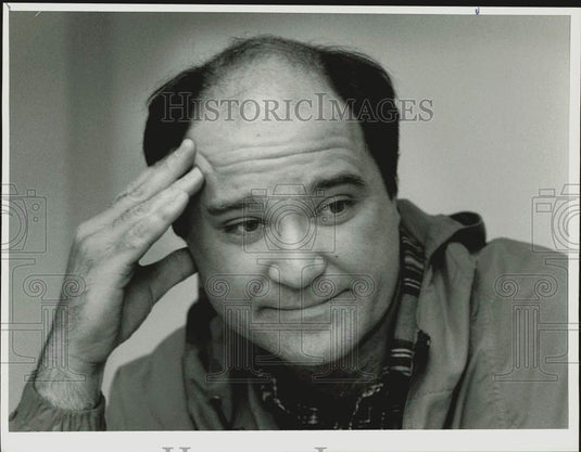 1991 Press Photo Friends of the Holyoke Range President John Gottsche, MA- Historic Images
