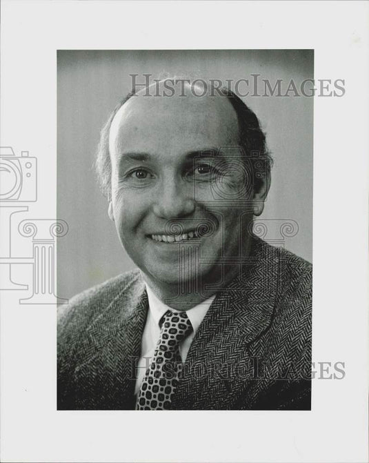 1989 Press Photo Eastern States Exposition President Wayne McCary, Massachusetts- Historic Images