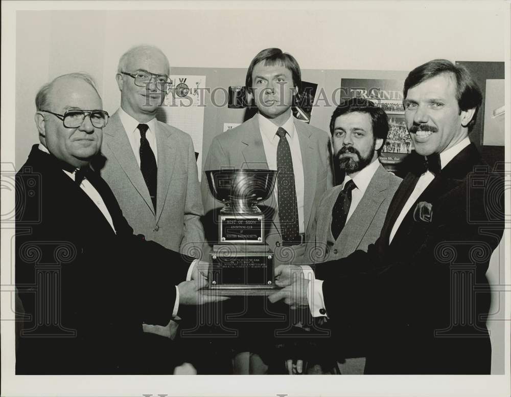 1984 Press Photo Members at Advertising Club Merit Awards Ceremony, Springfield.- Historic Images