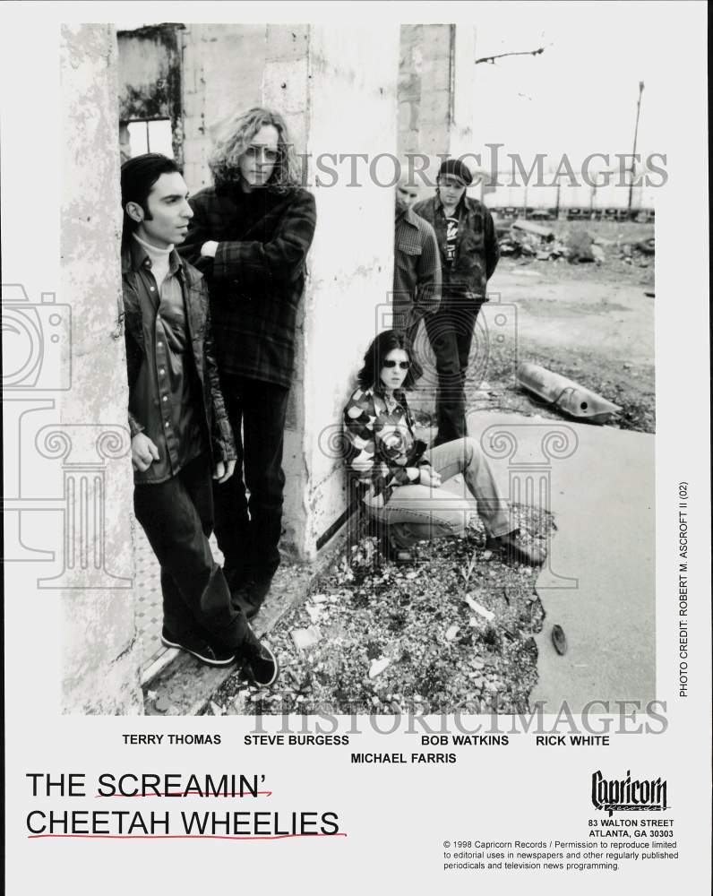 Load image into Gallery viewer, 1998 Press Photo The Screamin' Cheetah Wheelies Music Group - srp00022
