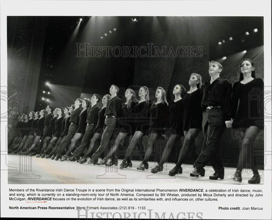 Press Photo Riverdance Irish Dance Troupe - srp00266- Historic Images