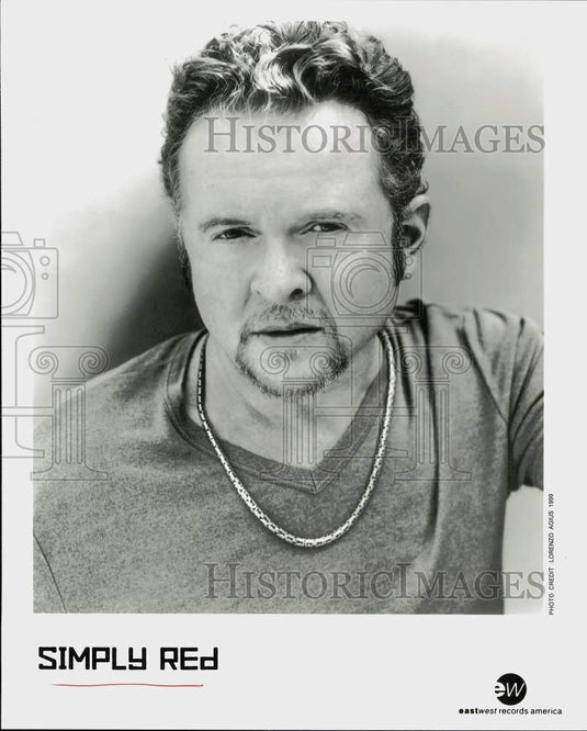 1999 Press Photo Musician of Simply Red - srp01979