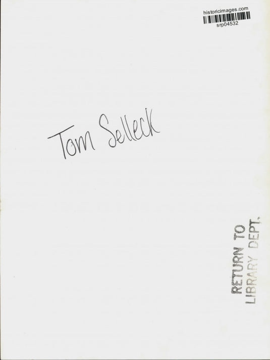 Press Photo Actor Tom Selleck & Co-Star - srp04532