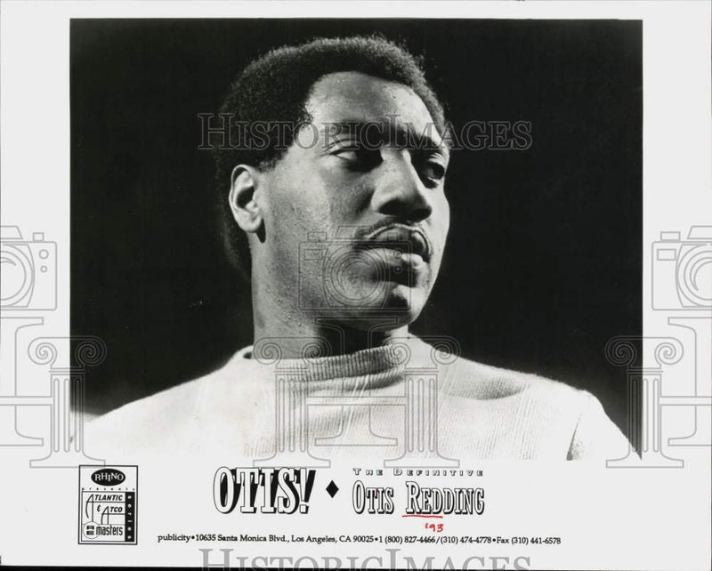 Load image into Gallery viewer, 1993 Press Photo Singer Otis Redding, "Otis: The Definitive Otis Redding"
