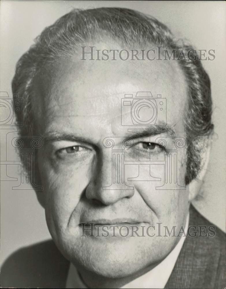 1973 Press Photo Leon B. Stevens, film and television actor. - srp05876- Historic Images