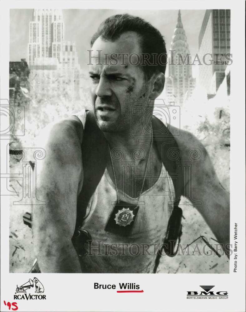 Load image into Gallery viewer, 1995 Press Photo Bruce Willis, American actor and film producer. - srp06957
