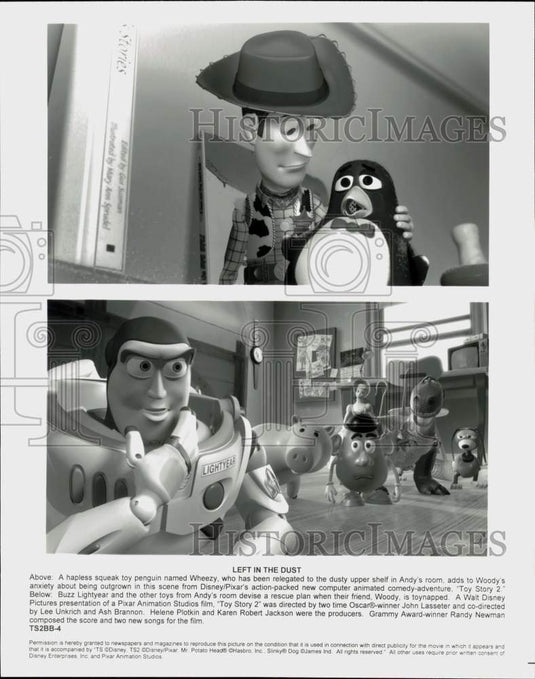 Press Photo "Toy Story 2" Animated Movie Scenes - srp07340
