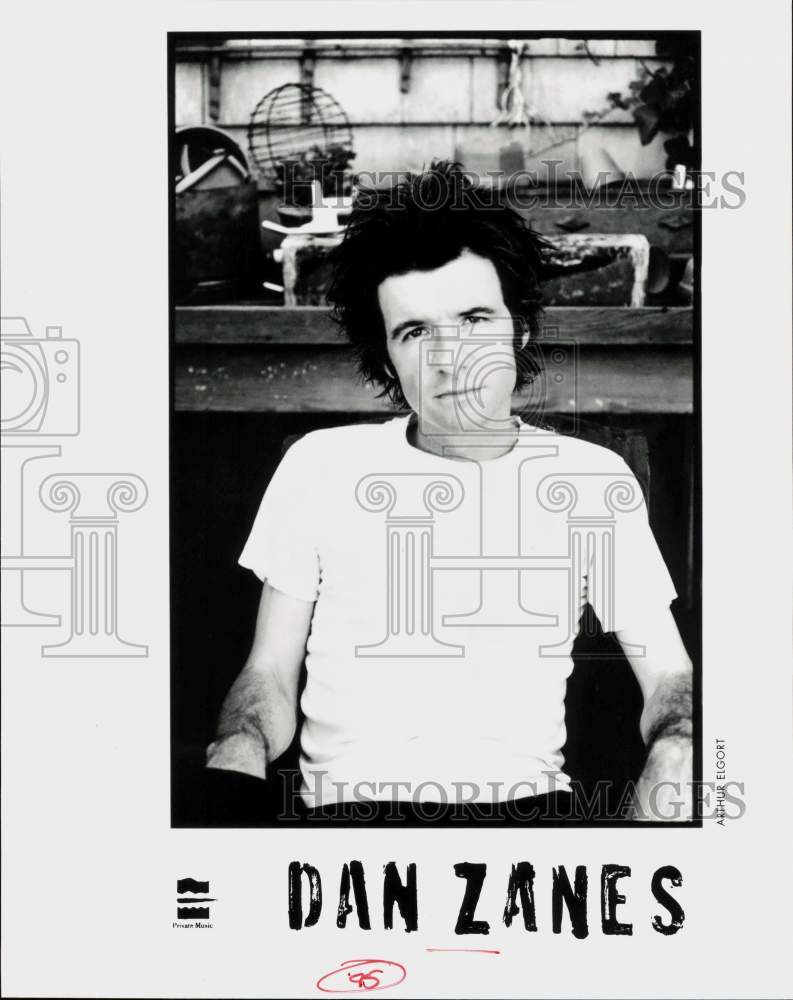 1995 Press Photo Dan Zanes, American rock singer, songwriter and musician.- Historic Images