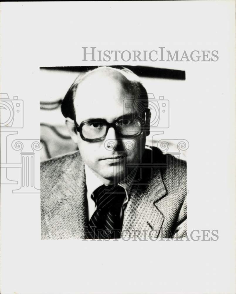 1980 Press Photo Novelist Peter Straub - srp12364- Historic Images