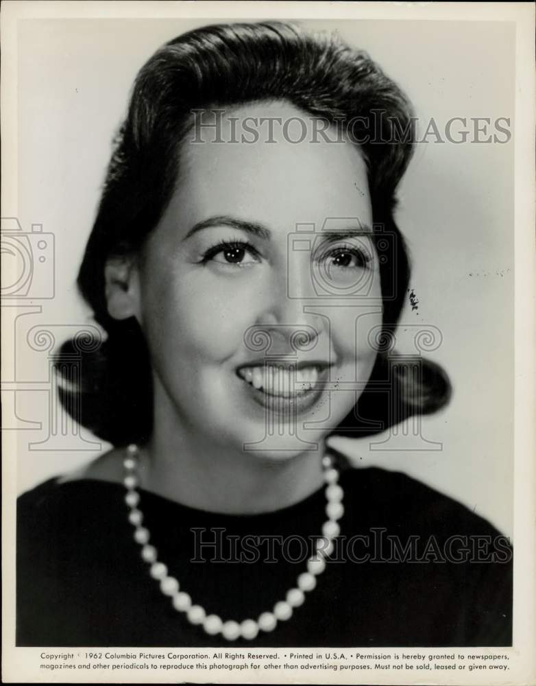 1962 Press Photo Dona Holloway - srp14741- Historic Images