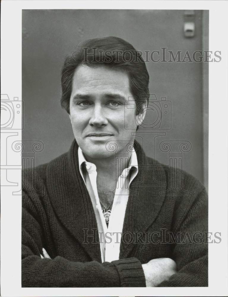 Press Photo Actor Brett Halsey on &quot;General Hospital&quot; - srp14746- Historic Images