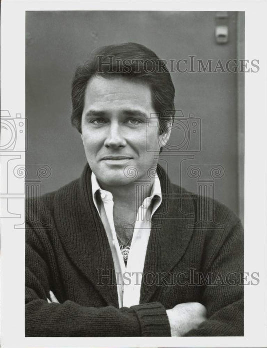 Press Photo Actor Brett Halsey on "General Hospital" - srp14746- Historic Images