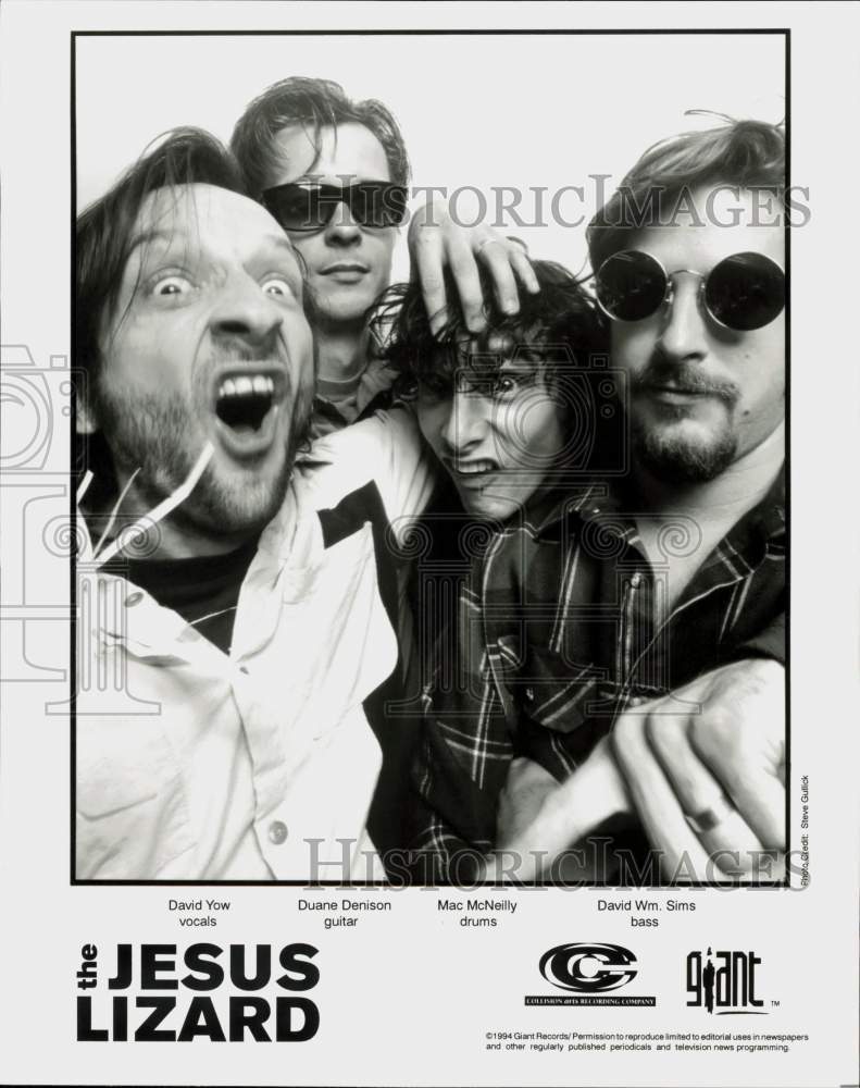 1994 Press Photo The Jesus Lizard, music group - srp15461- Historic Images