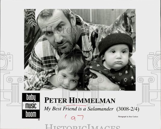 1997 Press Photo Peter Himmelman, "My Best Friend is a Salamander" - srp15693- Historic Images