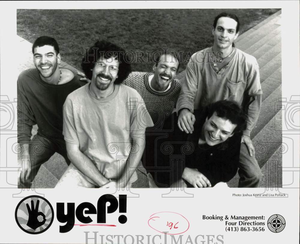 1996 Press Photo Yep!, Music Group - srp16786