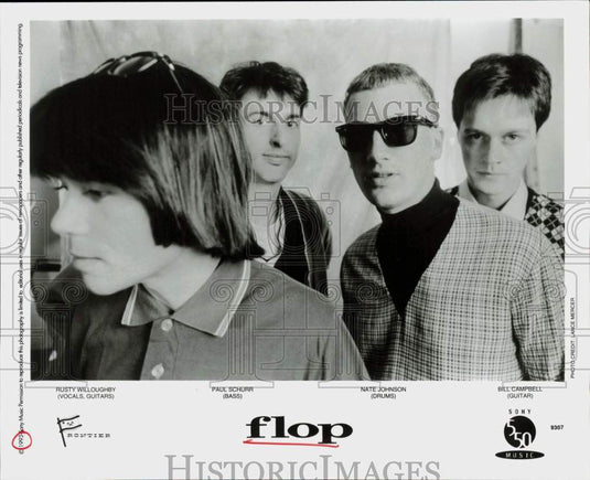 1993 Press Photo Flop, Music Group - srp16864- Historic Images
