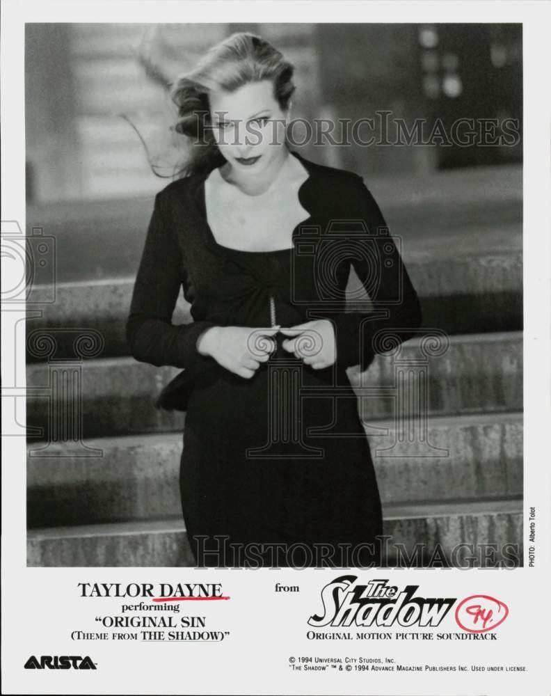 1994 Press Photo Singer Taylor Dayne - srp17841