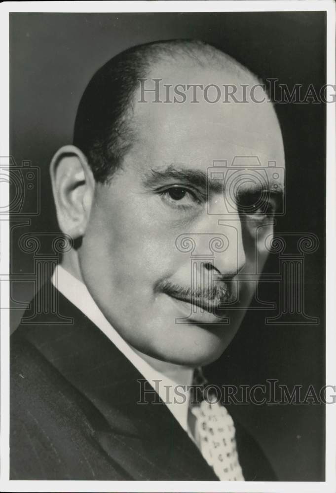 1956 Press Photo Sir Cedric Hardwicke, Played Character of Dr. Watson