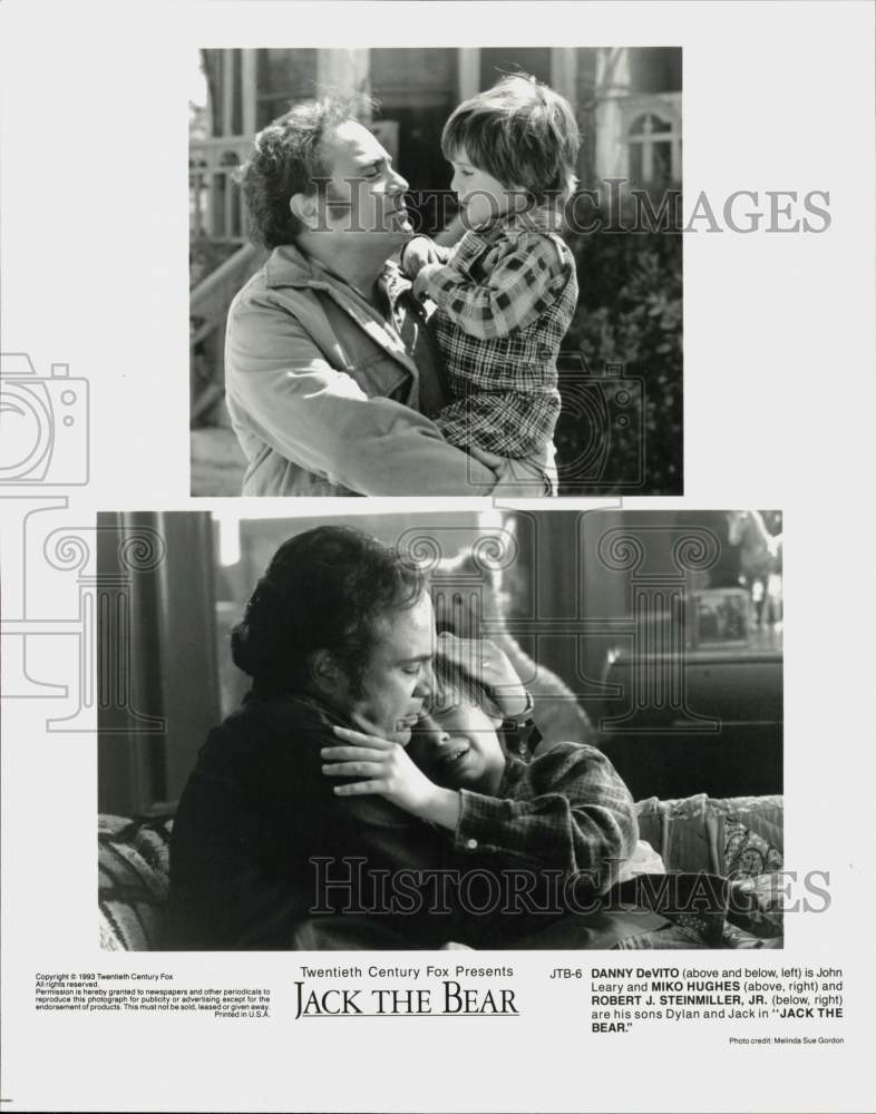 1993 Press Photo &quot;Jack the Bear&quot; Movie Scenes - srp19155- Historic Images