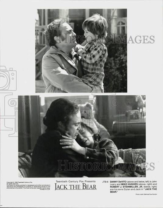 1993 Press Photo "Jack the Bear" Movie Scenes - srp19155- Historic Images