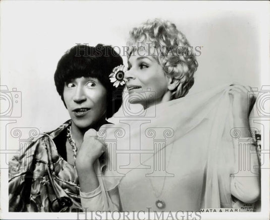 1969 Press Photo Mime & Comedy Dancers Ruth Mata and Eugene Hari, Mata & Hari- Historic Images