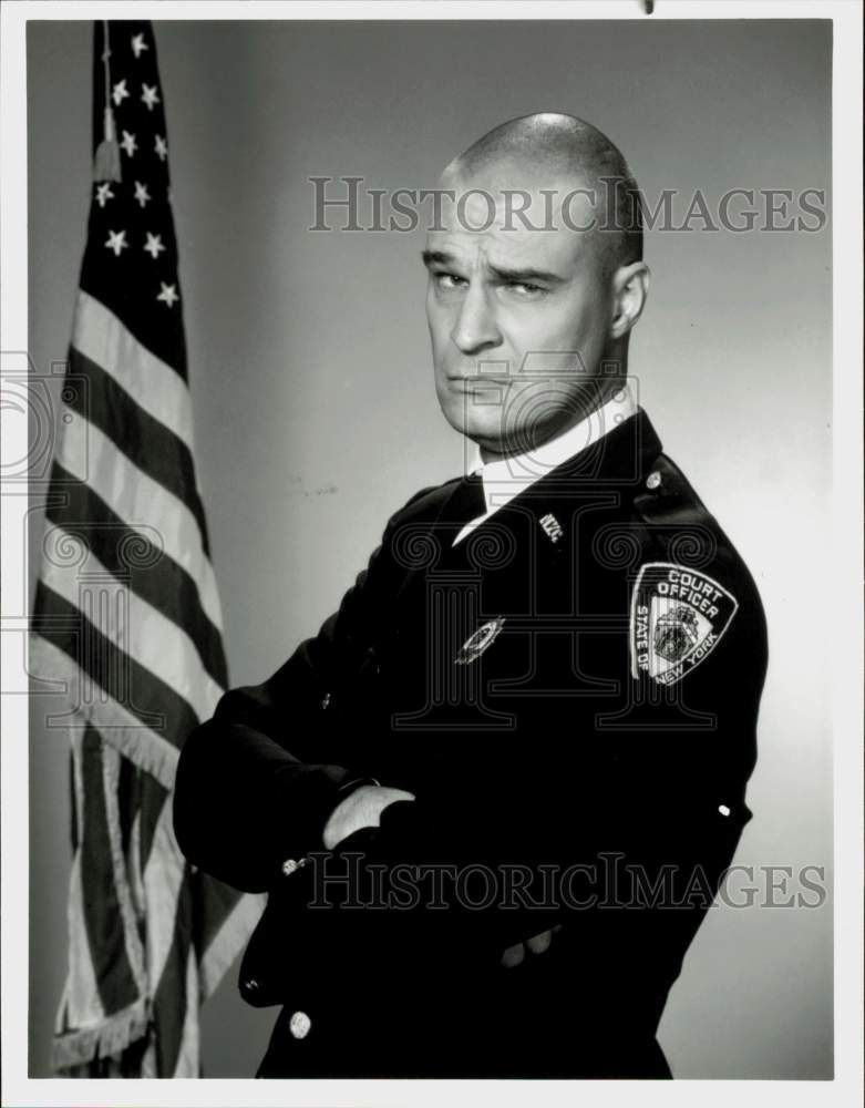 1988 Press Photo Actor Richard Moll - srp21521- Historic Images