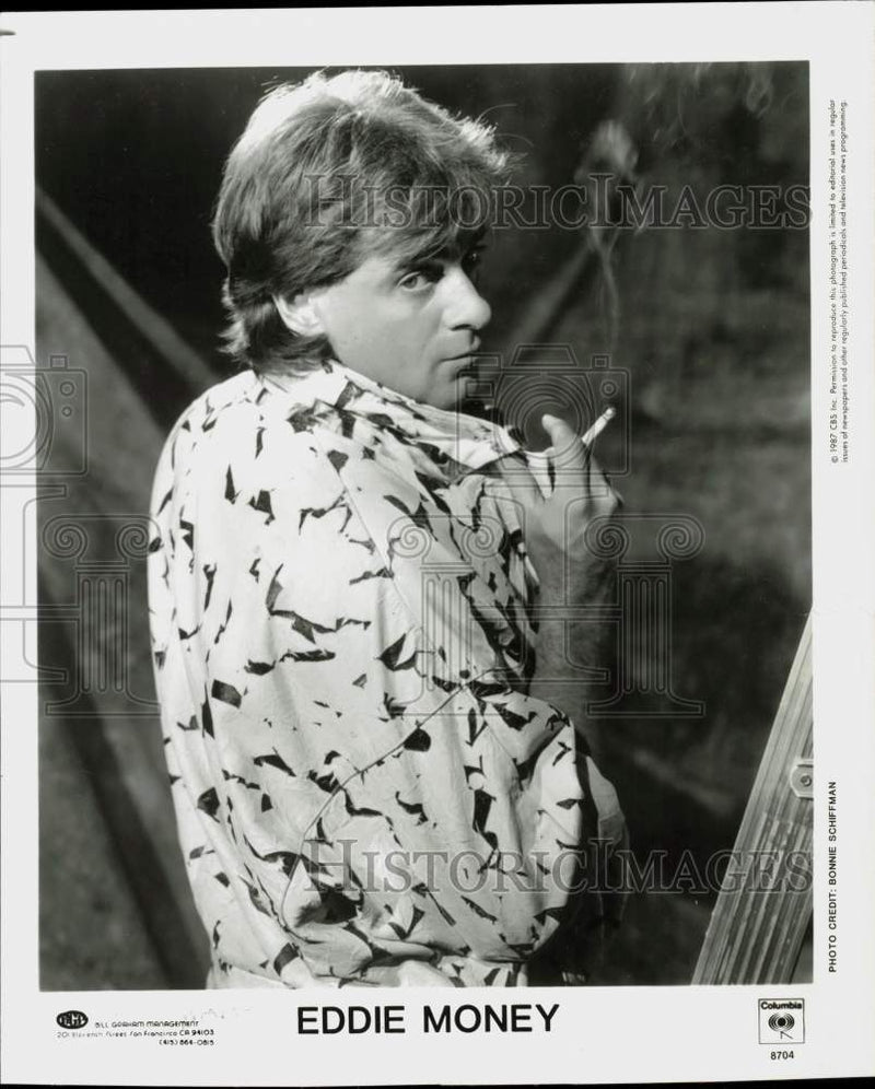 Load image into Gallery viewer, 1987 Press Photo Singer Eddie Money - srp21548
