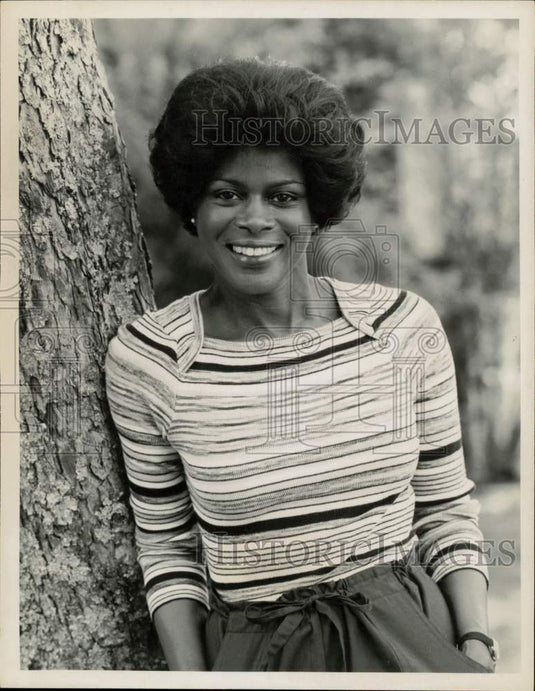 1976 Press Photo Cicely Tyson in "Just an Old Sweet Song," on CBS Television.- Historic Images