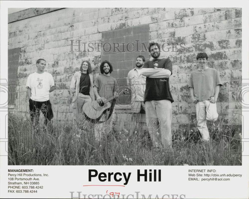 Load image into Gallery viewer, 1997 Press Photo Percy Hill, Music Group - srp24321
