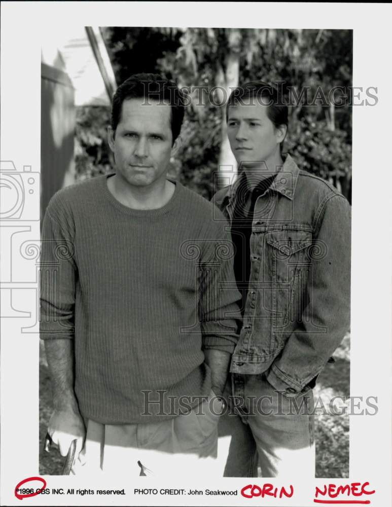 1996 Press Photo Gregory Harrison, Corin Nemec in &quot;Summer of Fear&quot; - srp25226- Historic Images