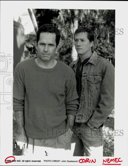 1996 Press Photo Gregory Harrison, Corin Nemec in "Summer of Fear" - srp25226- Historic Images
