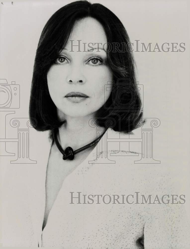 1977 Press Photo Actress Leslie Caron - srp26731- Historic Images