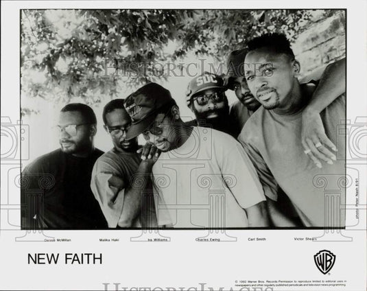 1991 Press Photo Members of New Faith, contemporary gospel/pop music group.- Historic Images