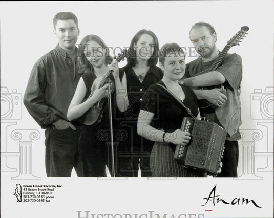 Press Photo Anam, Music Group - srp27970- Historic Images