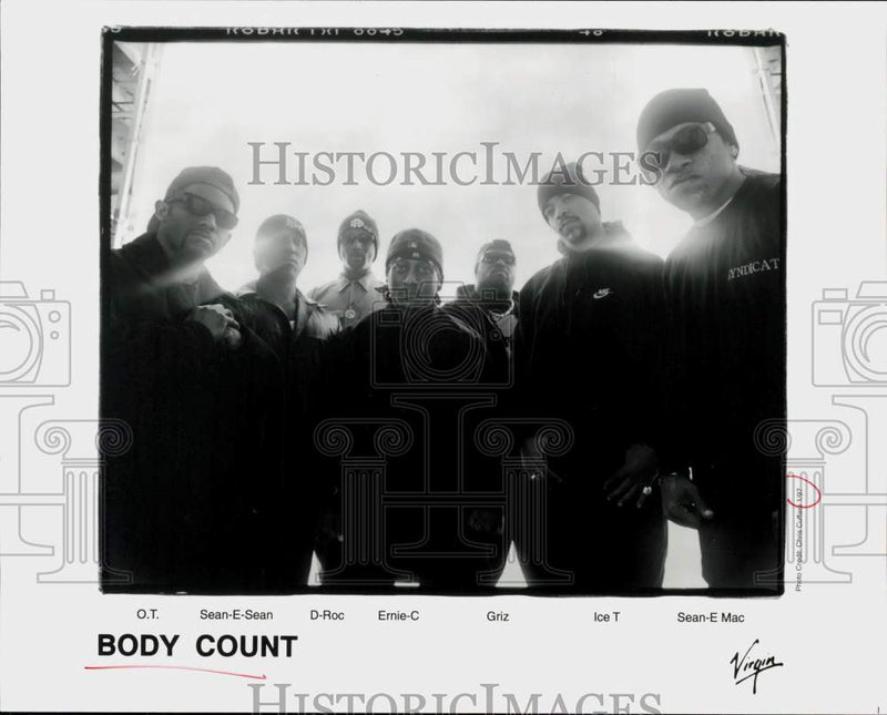 Load image into Gallery viewer, 1997 Press Photo Body Count, Music Group - srp28414
