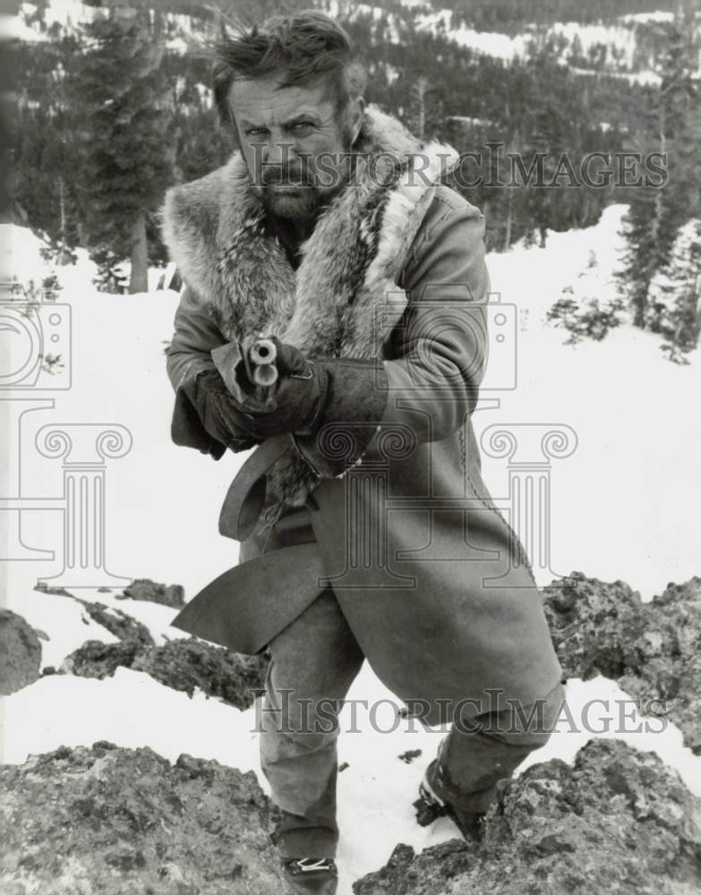 1986 Press Photo Actor Robert Conrad in &quot;High Mountain Rangers&quot; - srp29241- Historic Images