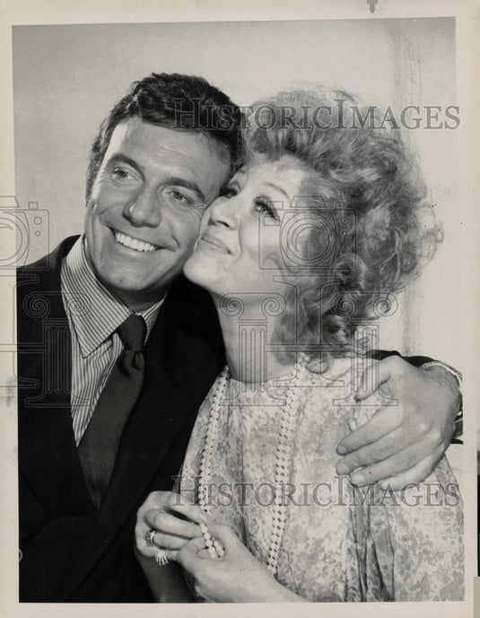 Press Photo Actors Tony Franciosa & Margaret Leighton - srp30418- Historic Images