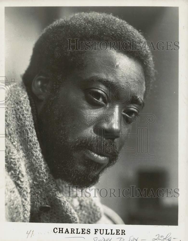 Press Photo Playwright Charles Fuller - srp30561- Historic Images