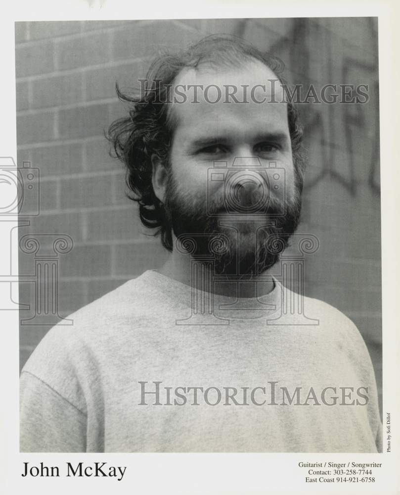 Press Photo John McKay, Guitarist, Singer and Songwriter - srp30741